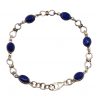 Bratara din argint cu lapis lazuli - Madammi.ro