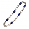 Bratara din argint cu lapis lazuli - Madammi.ro
