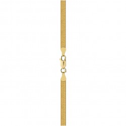 Bratara din argint aurit plata - placata aur galben 14K- model sarpe