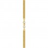 Bratara din argint aurit plata - placata aur galben 14K- model sarpe