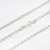 Lantisor argint cu zale rotunde - unisex - Madammi.ro
