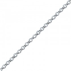 Lantisor argint cu zale rotunde - unisex - Madammi.ro