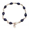 Bratara din argint cu lapis lazuli - Madammi.ro