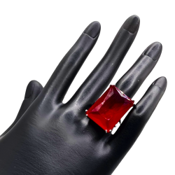 Inel din argint cu cubic zirconia - Madammi.ro